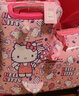 Hello Kitty凯蒂猫儿童行李箱可坐骑行拉杆箱女万向轮旅行箱经典款 经典粉18030 20英寸 【1-4岁适用】 实拍图