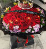 琐拉鲜花速递红玫瑰花束求婚生日礼物送女友全国同城花店配送 52朵红玫瑰花束—吾爱 实拍图