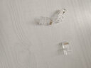 山泽 超五类网线水晶头 cat5e工程网络连接器 8P8C原装RJ45电脑网络连接头 30个 AP-S30 实拍图