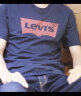 Levi's【全新升级】李维斯2024春夏新版情侣同款短袖T恤logo印花简约 藏蓝色0002 XXL 实拍图