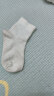 尼多熊儿童袜子春夏薄款男女童白色袜子夏季透气网眼棉袜宝宝袜 5双装 晒单实拍图