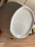 108件碗碟套装北欧家用个性陶瓷餐具套装创意大号汤面碗盘筷组合 108件配品锅(黑线方形) 实拍图