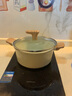 苏泊尔（SUPOR） 汤锅麦饭石不粘锅煮锅炖锅双耳炖锅泡面锅星星石燃气电磁炉通用 麦饭星石【升级加厚】 24cm 实拍图