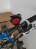 洛克兄弟（ROCKBROS）灯架自行车手电筒灯夹前灯架车夹山地车固定支架骑行配件 雅典黑-红 实拍图