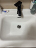 欧帝奴（OUDINU）浴室柜 陶瓷一体盆 卫生间洗脸台盆柜组合 智能洗手台 洗漱台套装 皓月白70cm抽拉龙头 实拍图