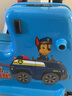 汪汪队立大功（PAW PATROL）儿童骑行行李箱可坐拉杆箱万向轮男孩女宝宝卡通木马汽车旅行箱 阿奇警车蓝色 24英寸 实拍图