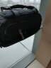七匹狼旅行包男士大容量短途出差行李包女手提干湿分离运动游泳健身包 时尚黑 CD116129-1 实拍图