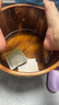 古希诺（GUXINUO） 古希诺 香柏木泡脚桶木桶家用泡脚盆木盆洗脚盆实木足浴盆木桶 25cm碳化双耳桶+艾草30包 实拍图