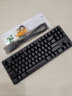 雷蛇（Razer） 黑寡妇蜘蛛标准 机械键盘 游戏键盘 办公键盘 电脑键盘 ABS键帽104键 黑色轻装版-橙轴白光 实拍图