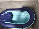 西哈泳士充气浴缸泡澡桶成人家用全身儿童大人汗蒸保温折叠洗澡浴桶浴盆 1.4米4层【基础包】有线 实拍图