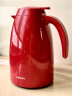 雷德夫（LEIDFOR）玻璃内胆白色保温水壶家用高档暖热水瓶温度显示焖茶壶保温壶 简约中国红 1500ml 晒单实拍图