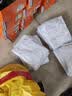 沃巴伦防尘防静电连帽分体服洁净服男无尘工作服分体车间喷漆服透气工装 蓝色连帽分体静电服 L建议体重100-120斤 实拍图