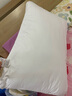水星家纺  枕头枕芯颈椎枕 可水洗机洗五星级酒店枕头 升级纯棉抗菌枕 舒眠单枕【全棉丨高枕丨立高】 实拍图