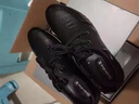 蜘蛛王男鞋2025秋季新款商务休闲鞋男士韩版真皮皮鞋男百搭潮流鞋子 黑色系带 43 实拍图