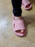 SP SAUCE拖鞋女家用室内家居四季软底防滑浴室洗澡凉拖鞋男夏季 樱花粉 220(适合32-33码) 实拍图