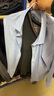 罗蒙【三防】免烫抗皱长袖商务衬衫男士春季工装正装职业上衣服衬衣 实拍图