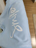 尚涛短袖t恤女夏季女装新款韩版宽松显瘦休闲体恤女上衣打底衫 蓝色（图案随机发） M 建议80-100斤 实拍图