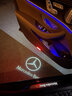 淘车艺奔驰迎宾灯新E300LC级C260L/GLC/GLE改装车门镭射投影装饰氛围灯 【原车AMG标 原厂款1个】 15-25年 A级/B级/GLA/GLB 实拍图