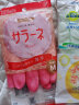尚和手套（SHOWA）日本进口厨房家务手套洗碗手套橡胶清洁防滑耐用防水薄款男女通用 樱花粉M 1双 实拍图