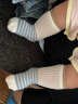 贝比婴儿中筒袜夏季棉质薄款网眼儿童新生儿袜子春夏防蚊宝宝袜6-12月 晒单实拍图