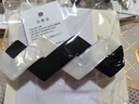 火之灵发夹简约风气质中号横夹优雅夹子头饰顶夹发卡一字夹马尾夹弹簧夹 款式01-黑白 实拍图