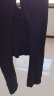okkdeylulu微喇鲨鱼裤女春夏季提臀瑜伽裤女喇叭裤女显瘦夏季外穿瑜伽裤 黑色-常规款(15℃以上穿) XS适合（80-95斤） 晒单实拍图