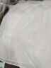 ADVSUS时尚新款女裤直筒高腰九分裤裙仿桑蚕丝阔腿裤春夏秋季 白色双层(升级版) XL码(建议110-130斤) 晒单实拍图