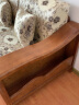 一木 实木沙发 胡桃木中式沙发 转角贵妃沙发 新中式 客厅沙发组合 三人位2.46米【带扶手】 实拍图