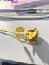 EIENN玫瑰花香皂花礼盒金箔花不凋零仿真花送妈妈礼物520表白纪念仪式 紫盒+12朵香皂玫瑰+1支金箔玫瑰 实拍图
