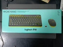 罗技（Logitech）MK240 Nano无线键鼠套装 办公无线键盘鼠标套装 无线办公键鼠 笔记本电脑键盘薄膜便携键盘 紧凑型 无线便携套装（黑色） 实拍图