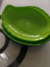 萨夫百德5个装创意树叶形客厅糖果盘塑料零食盘干果盘水果盘颜色随机 中号23.5*17.5*4CM 实拍图