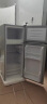 安徽省扬子智能电器有限公司冰箱BCD-128一级能效抗菌无霜租房迷你小型冰箱家用冷藏冷冻迷你车用冰箱 扬子128银色 双门—省电加厚款 晒单实拍图
