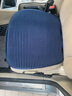 天然居汽车坐垫四季通用乳胶坐垫汽车坐垫小三件通用坐垫单片汽车座垫 乳胶三件套无靠背-深蓝 实拍图