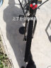 捷特耐斯自行车成人男女山地车 变速减震学生单车 豪华硬叉-黑红色 26寸 21速 晒单实拍图