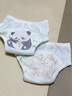 蒂乐训练裤男女宝宝如厕夏季网眼婴儿内裤隔尿裤可水洗新生儿戒尿不湿 艾克熊猫+爱丽丝兔 2条装 M码  16-24斤 实拍图