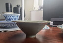 观复博物馆 耀州窑斗笠盏耀酌尘（牡丹纹团菊纹游鸭纹）升级版茶具茶杯喝茶吉祥三款式可选 缠枝团菊纹 升级版 实拍图