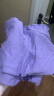 361°童装 儿童裤子2024春男女童3-14岁针织长裤  紫150 实拍图