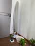 【新品送货入户简易安装】四居屋 镜子全身穿衣镜落地可旋转家用女生试衣镜ins 豪华款-椭圆+储物+移动+旋转-颜色备注 其他 否 实拍图