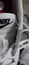耐克（NIKE）女鞋 25秋季新款运动鞋时尚球鞋低帮休闲鞋大童透气耐磨板鞋子女 【千禧风Y2K】101-白色红勾/晒图退10 35.5 （内长220mm左右） 实拍图