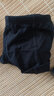 鹭珂鸶LOOKSEE全包臀U凸小四角男士内裤短平角裤 低腰薄款透气纯色木尔棉ZN7340 酷黑ZN7340-191 L(170/85) 实拍图