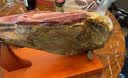 MONTE ESTRELLA西班牙火腿整只原装进口伊比利亚黑猪橡果即食生吃节日礼盒装送礼 红标 伊比利亚纯橡果前腿4.5-5.5kg 实拍图