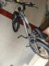 凤凰（Phoenix）儿童自行车6-12岁学生车中大童山地车男女单车脚踏车22寸 太空灰 晒单实拍图