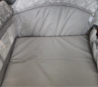 babyboat贝舟H1婴儿床可折叠新生儿宝宝床便携式移动拼接大床 朗姆雾灰舒适款 实拍图