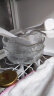 京东京造玻璃日式锤纹沙拉碗三件套家用面碗水果碗零食餐具甜品碗 实拍图