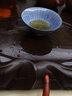 杰艺青花茶杯斗笠杯陶瓷功夫茶杯单杯主人杯小茶杯茶具茶盏套装品茗杯 青花茶杯【千段草】大号 实拍图