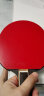 红双喜（DHS）狂飙3乒乓球拍胶皮普狂3反胶套胶狂飚3 红色 38度/2.2MM 实拍图