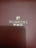 罗西尼（ROSSINI）手表男自动机械表黑盘钢带生日礼物送男友国表商务防水 515701 实拍图