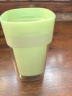 蓓安适刷牙杯洗漱杯旅行便携家用牙刷杯子漱口杯套装可拆2个  奶油绿 实拍图