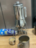 思乐得（SOLIDWARE）摩卡壶304不锈钢咖啡壶办公室手冲壶家用电炉煮滤泡式便携咖啡机 本色 晒单实拍图