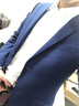 十如仕衬衫男长袖高端白衬衣纯棉高支免烫抗皱商务休闲正装  301 白色修身版 均码 36/81【170/80A】 实拍图